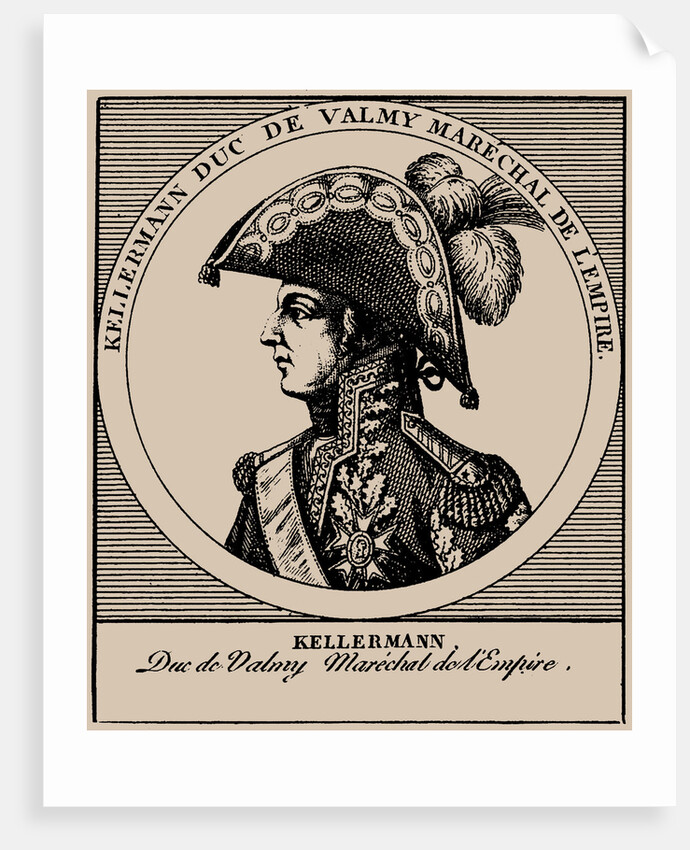 François Christophe Kellermann, Duc de Valmy, 1790 by Anonymous