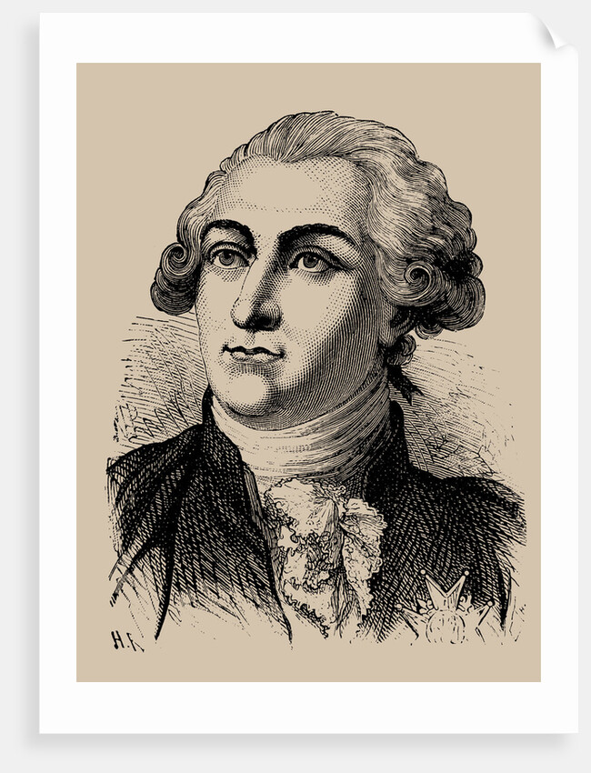 François-Claude-Amour, Marquis de Bouillé, 1889 by Anonymous