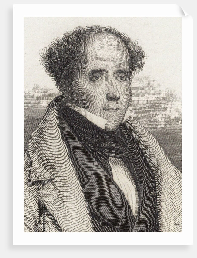 François-René, vicomte de Chateaubriand, by Anonymous