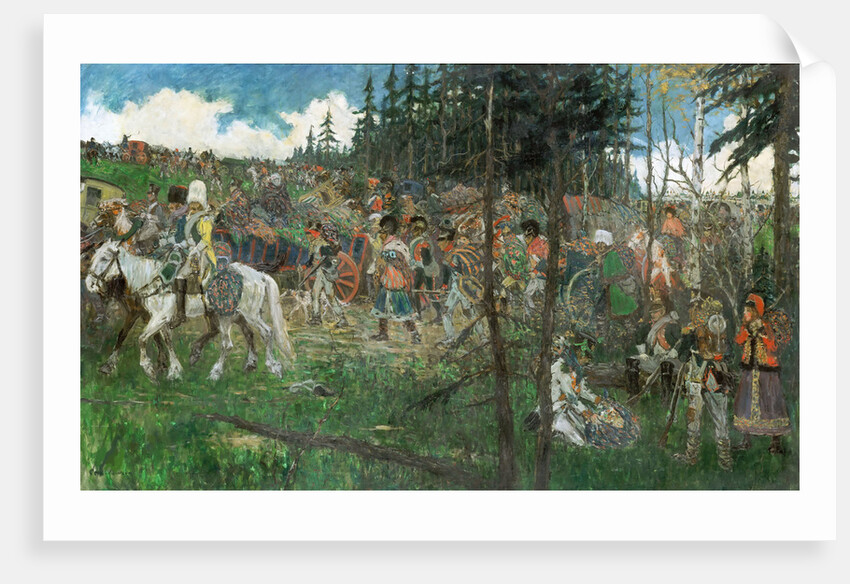 French Retreat from Moscow, Second Half of the 19th cen by Anonymous