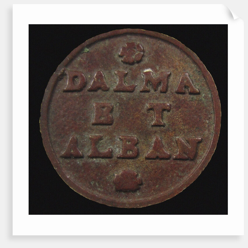 Gazzetta: Dalmatia & Albania, 2 Soldo, Republic of Venice. (Reverse), 1684 by Anonymous