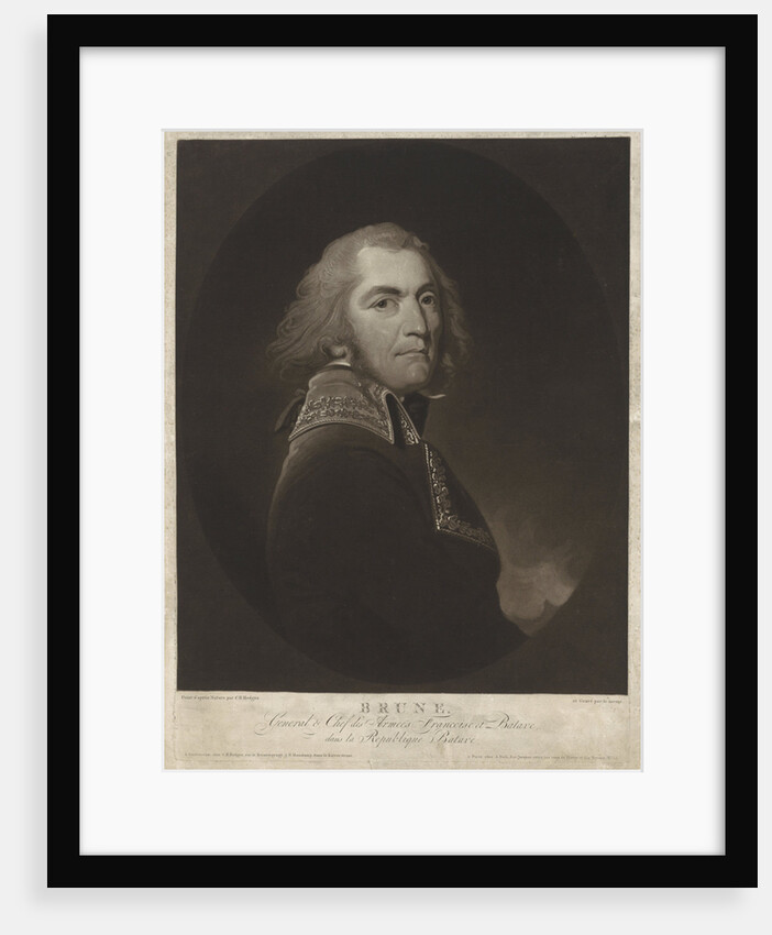 Guillaume Marie-Anne Brune, c. 1800 by Anonymous