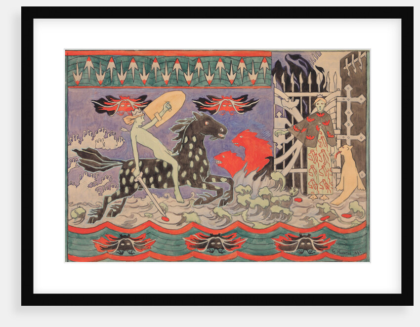 Helhesten (The Hell-Horse), 1892 by Anonymous