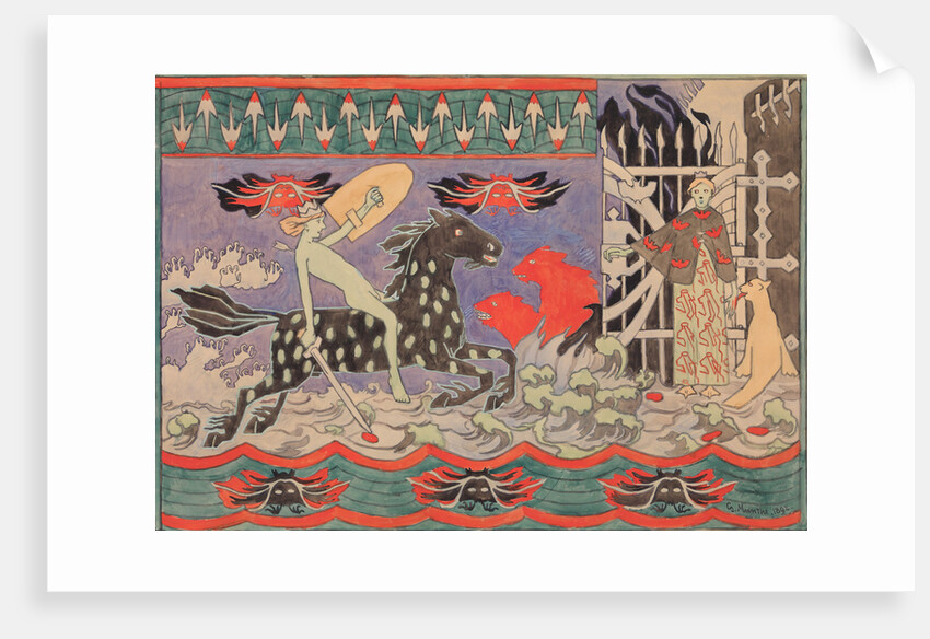 Helhesten (The Hell-Horse), 1892 by Anonymous