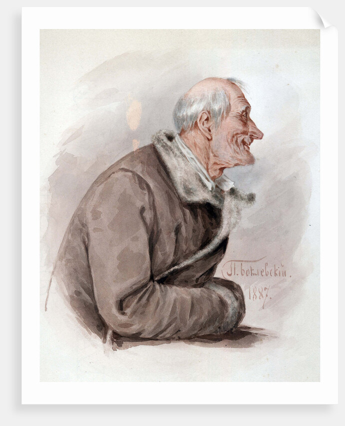 Illustration for the poem The Dead Souls by N. Gogol, Second Half of the 19th cen by Anonymous