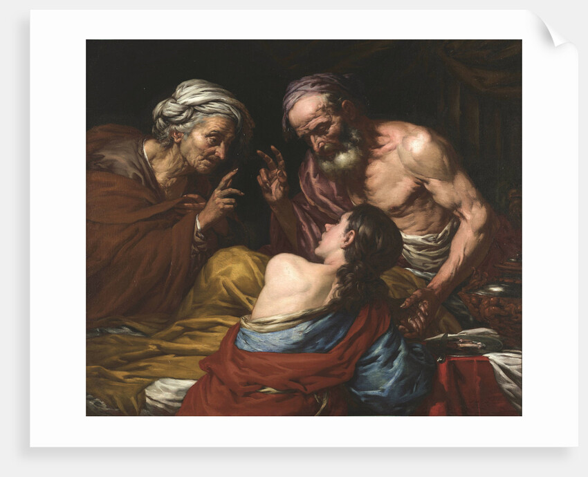 Isaac blessing Jacob, Between 1660 and 1670 by Anonymous
