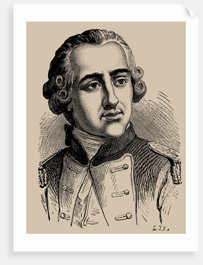 Jean-Baptiste-Donatien de Vimeur, comte de Rochambeau, 1889 by Anonymous