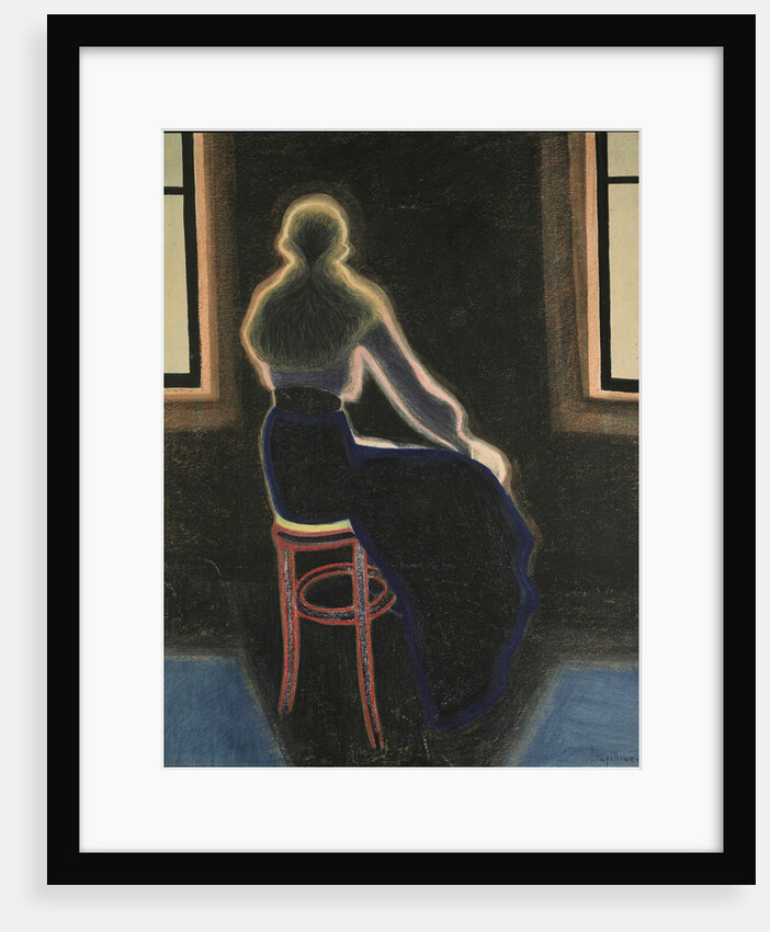 Jeune Femme sur un tabouret, 1909 by Anonymous