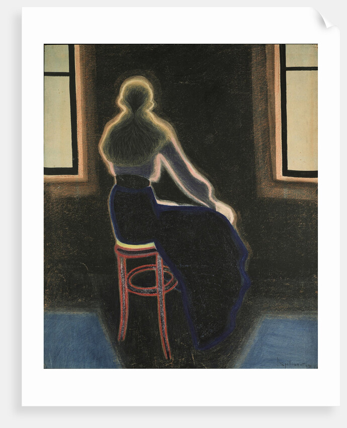 Jeune Femme sur un tabouret, 1909 by Anonymous