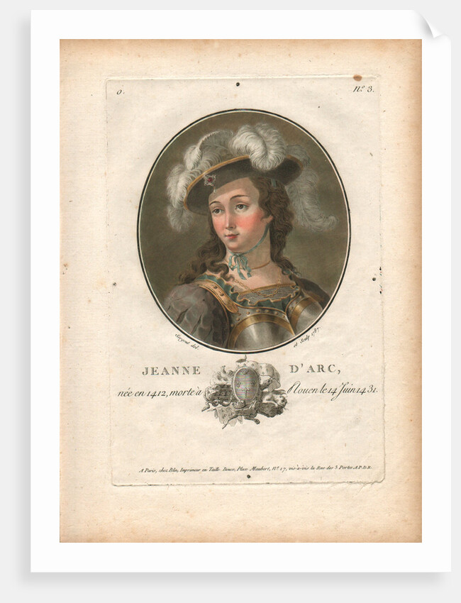 Joan of Arc, 1787 by Anonymous