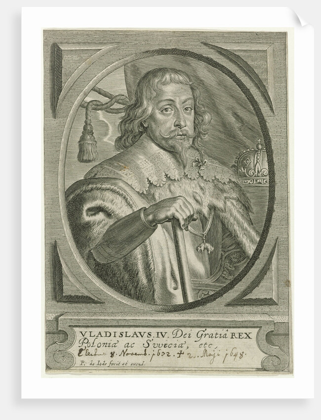 King Wladyslaw IV Vasa of Poland, Mid of 17th cen by Anonymous