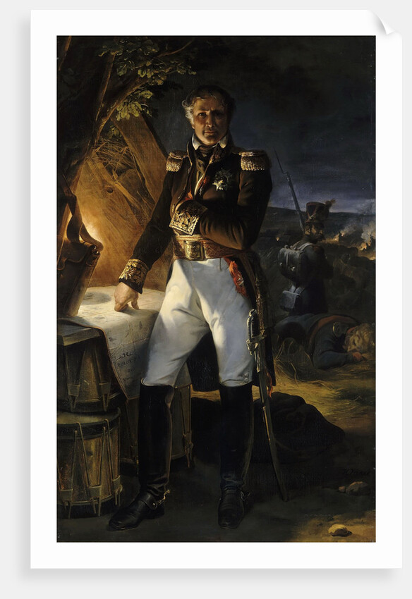 Laurent de Gouvion-Saint-Cyr, 1821 by Anonymous