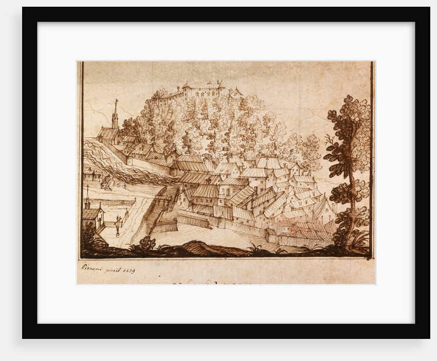 Ljubljana, 1639 by Anonymous