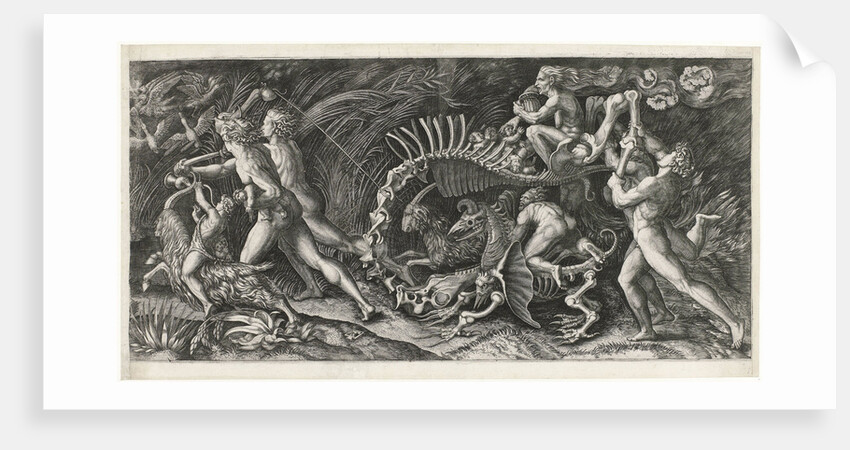 Lo Stregozzo (The Witchs Procession), c. 1520 by Anonymous