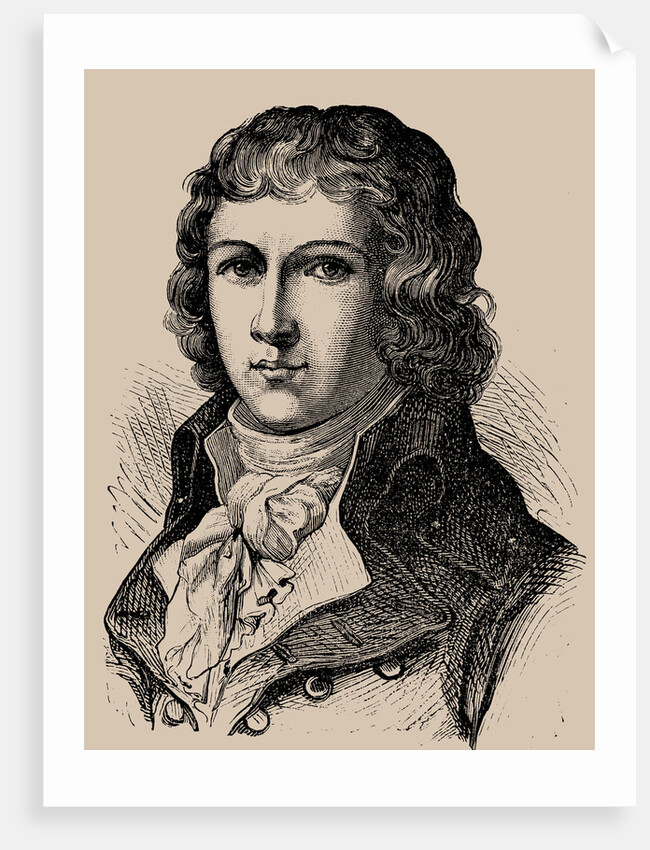 Louis Antoine de Saint-Just, 1889 by Anonymous