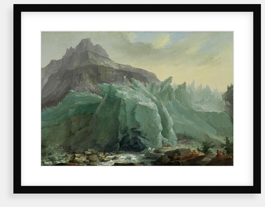 Lower Grindelwald Glacier, with the Lütschine River and Mettenberg, 1774 by Anonymous