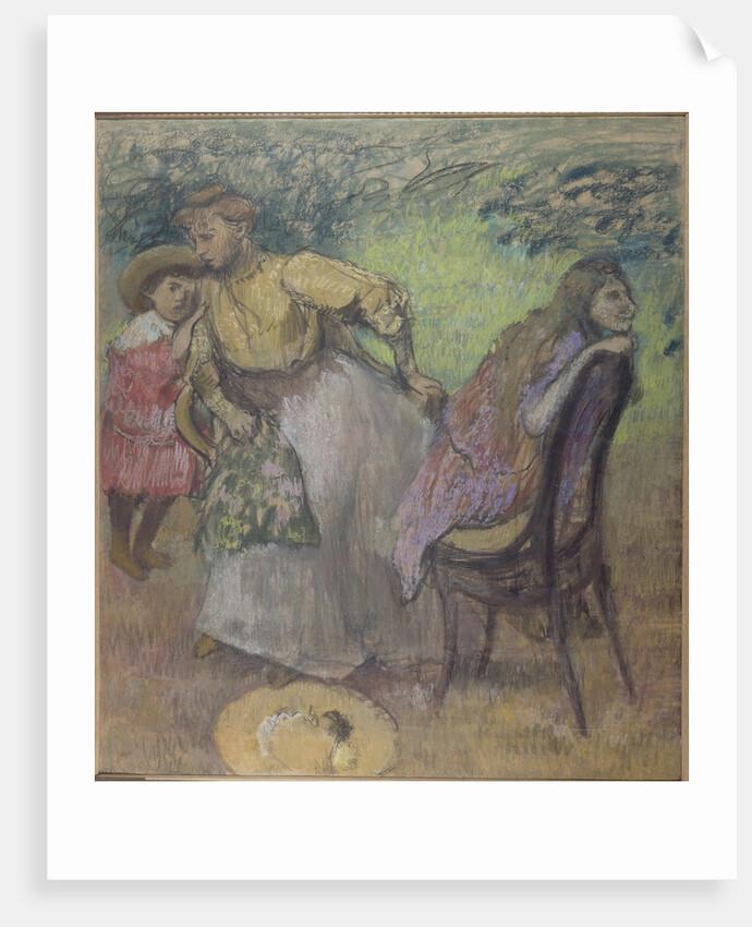 Madame Alexis Rouart and her children, c. 1905 by Anonymous
