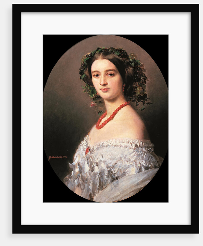 Malcy Louise Caroline Frederique Berthier de Wagram, Princess Murat, 1854 by Anonymous