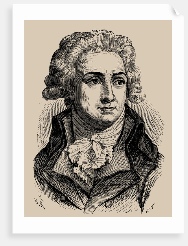 Marie-Jean Hérault de Séchelles, 1889 by Anonymous