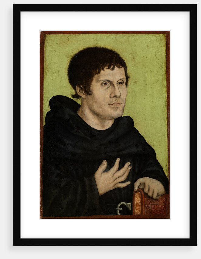 Martin Luther as an Augustinian Monk, Second half of the16th cen by Anonymous