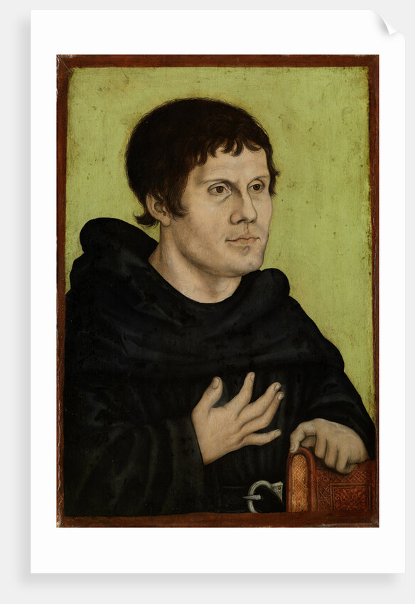 Martin Luther as an Augustinian Monk, Second half of the16th cen by Anonymous