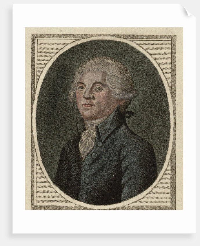 Maximilien de Robespierre, 1792 by Anonymous