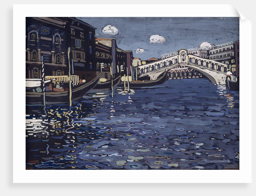 Memory from Venice 4 (Ponte di Rialto), 1904 by Anonymous