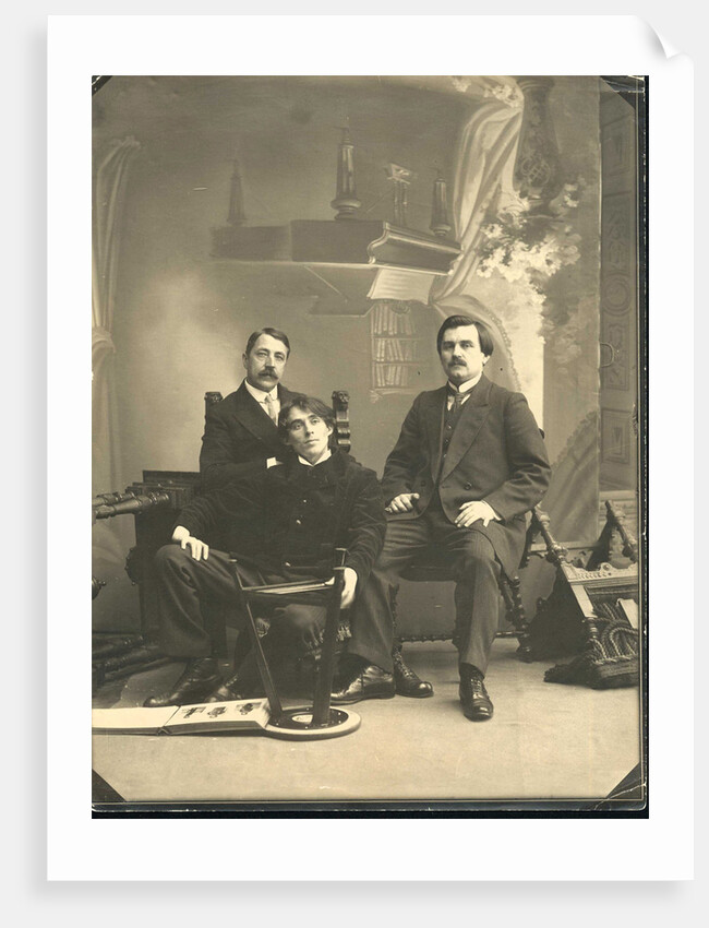 Mikhail Matyushin, Kazimir Malevich and Aleksei Kruchenykh, 1913 by Anonymous