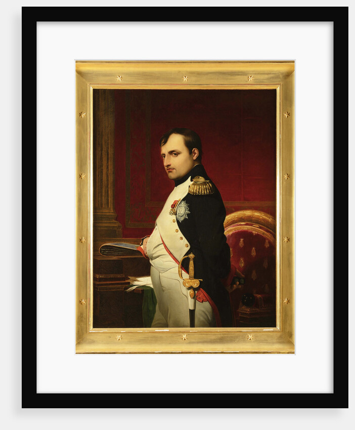 Napoleon I in his study in 1807, 1837 by Anonymous