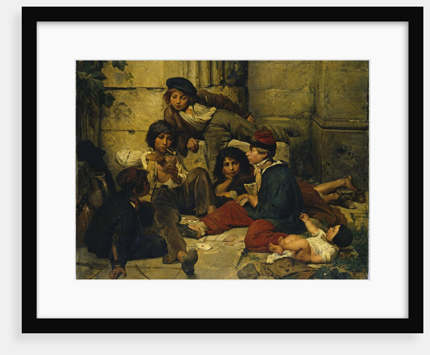 Paris Street Children, 1852 by Anonymous