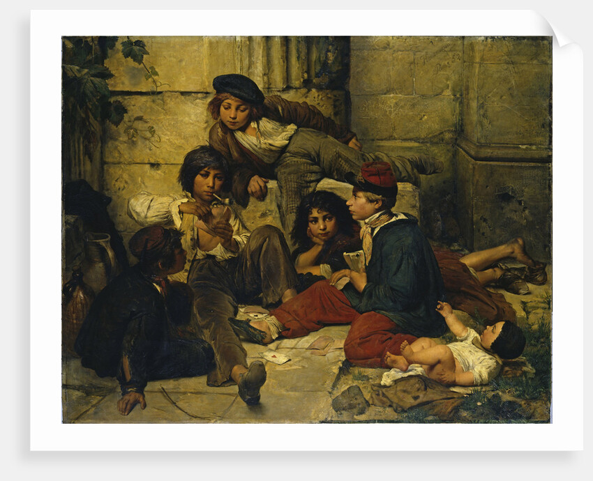 Paris Street Children, 1852 by Anonymous
