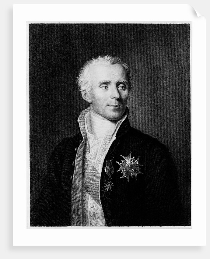 Pierre Simon Marquis de Laplace, by Anonymous