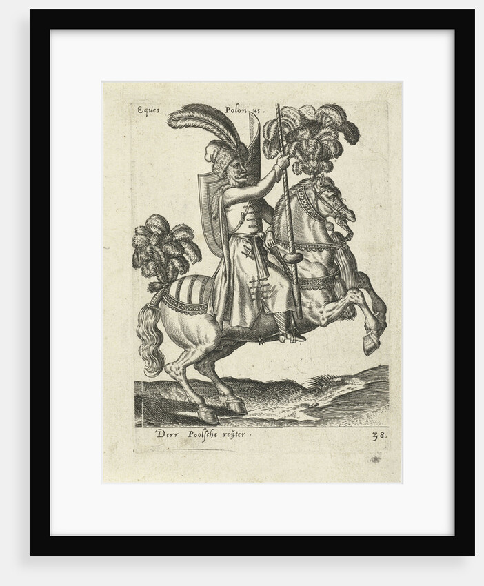 Polish rider, 1577 by Anonymous