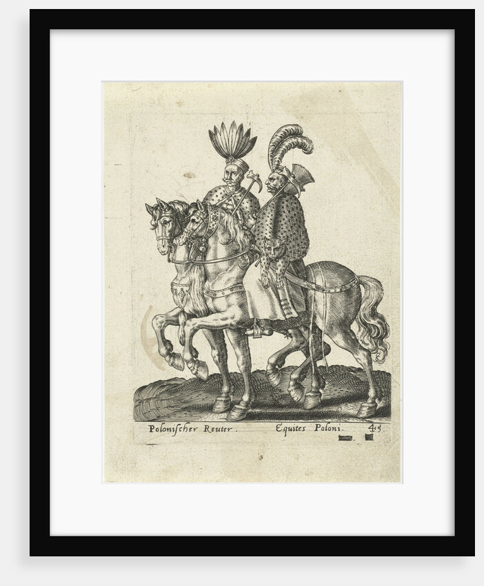 Polish rider, 1577 by Anonymous