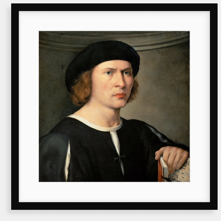 Portrait of a musician, ca 1515-1520 by Anonymous