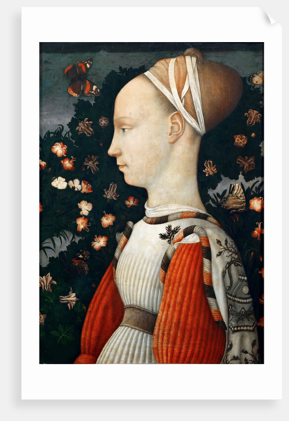 Portrait of a Princess of the House of Este, ca 1435-1440 by Anonymous
