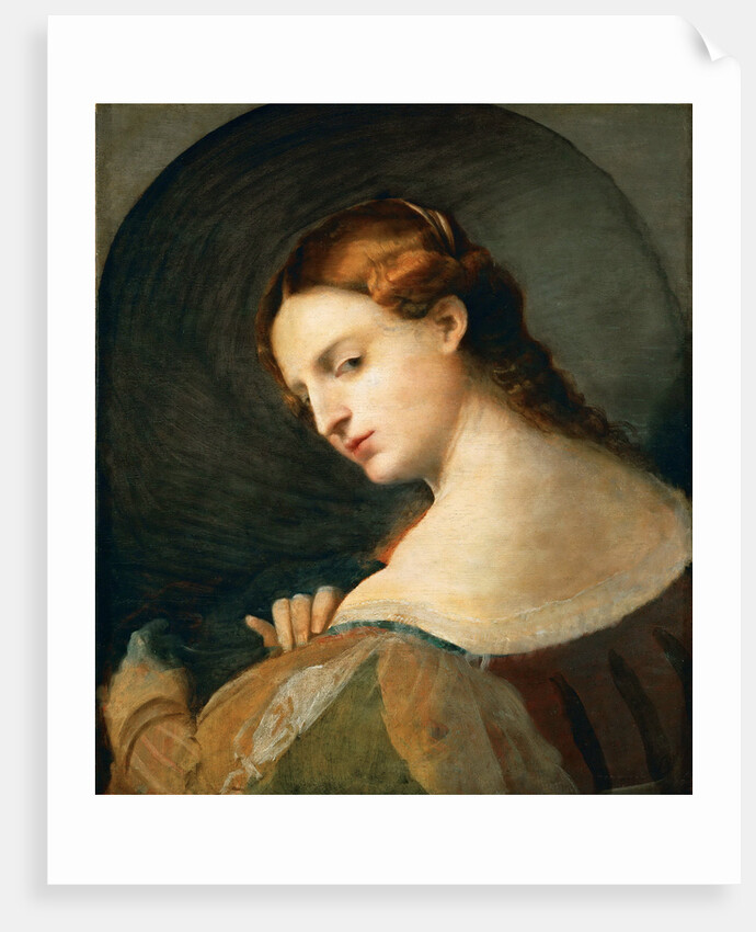 Portrait of a young woman in profile, c. 1520 by Anonymous