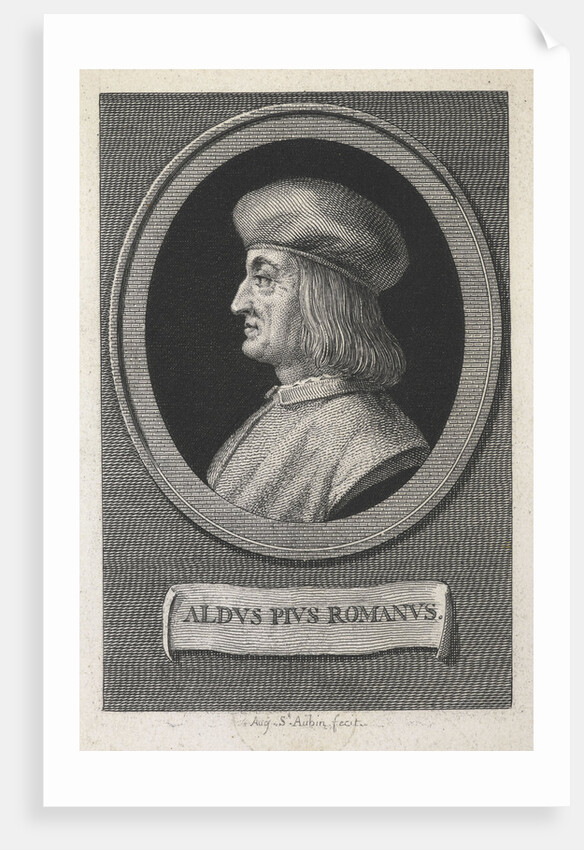 Portrait of Aldus Pius Manutius, 16th century by Anonymous