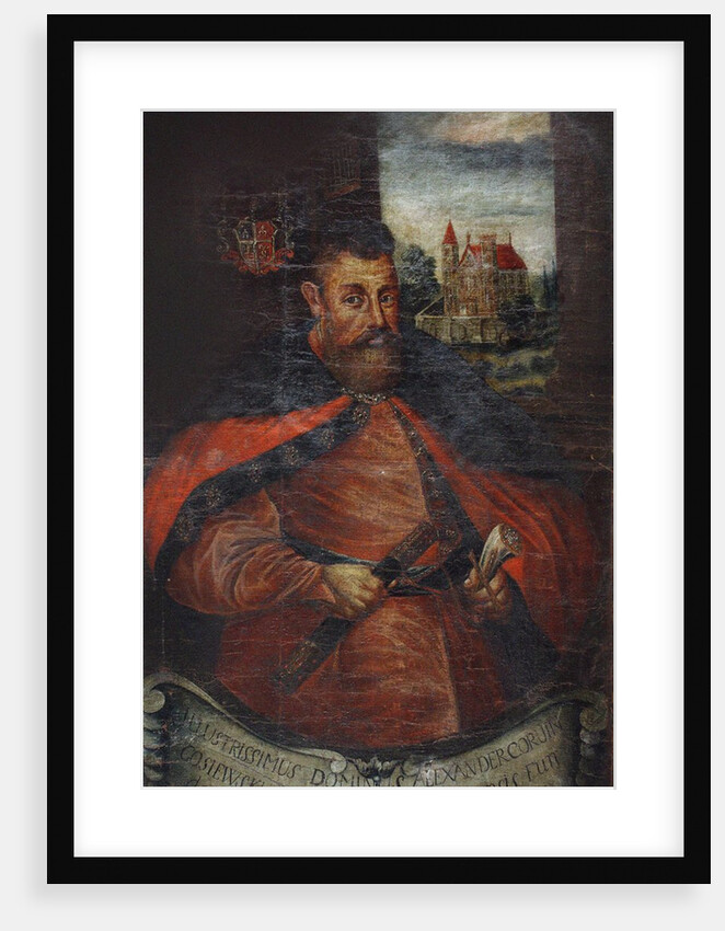 Portrait of Aleksander Korwin Gosiewski, First Half of 17th cen by Anonymous