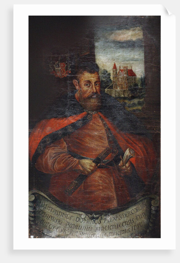 Portrait of Aleksander Korwin Gosiewski, First Half of 17th cen by Anonymous