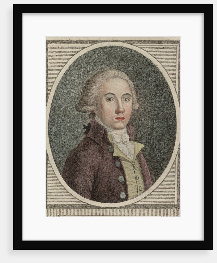 Portrait of Antoine-Pierre-Joseph-Marie Barnave, 1790 by Anonymous