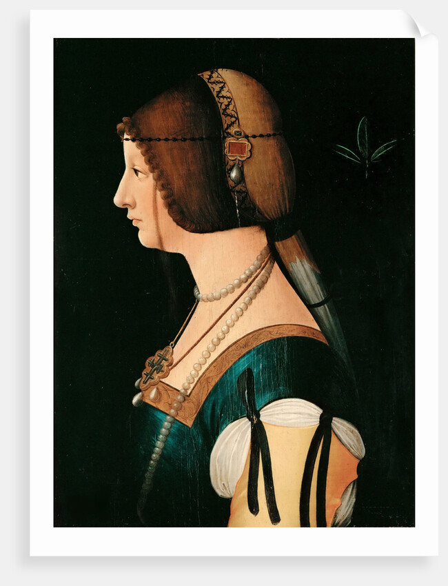Portrait of Bianca Maria Sforza, Between 1475 and 1500 by Anonymous