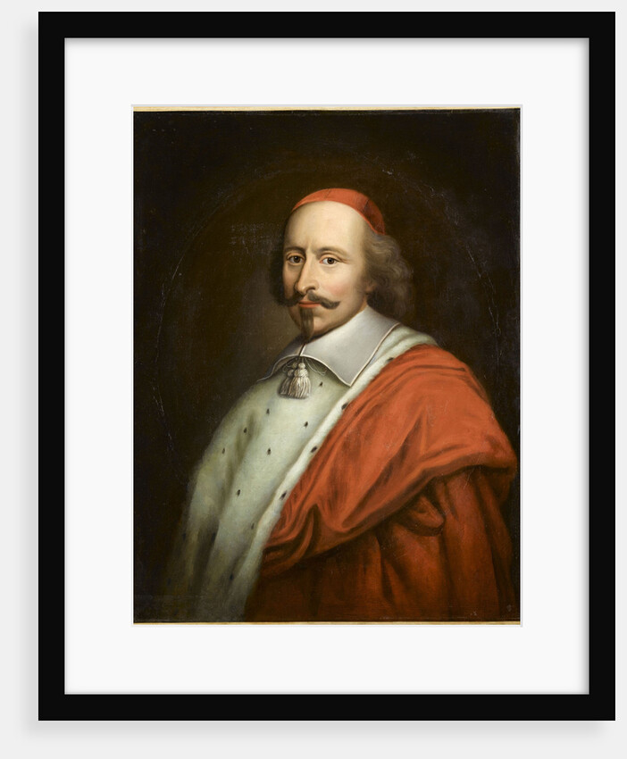Portrait of Cardinal Jules Mazarin, First Half of 17th cen by Anonymous