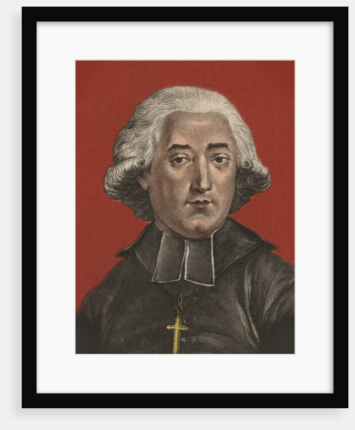 Portrait of Claude Fauchet, by Anonymous