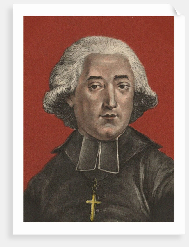 Portrait of Claude Fauchet, by Anonymous