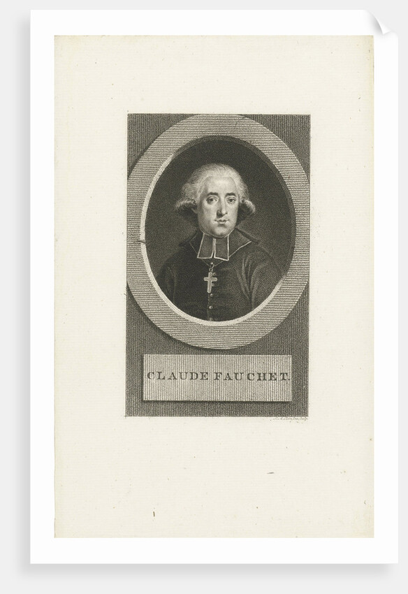 Portrait of Claude Fauchet, 1790s by Anonymous