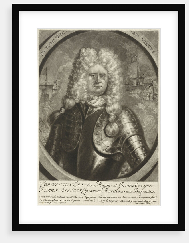 Portrait of Cornelius Cruys, Vice Admiral of the Imperial Russian Navy, c. 1713 by Anonymous