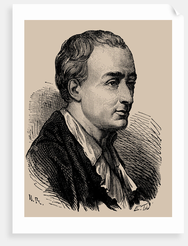 Portrait of Denis Diderot, 1889 by Anonymous