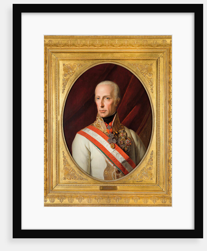 Portrait of Emperor Francis I of Austria, 1827 by Anonymous