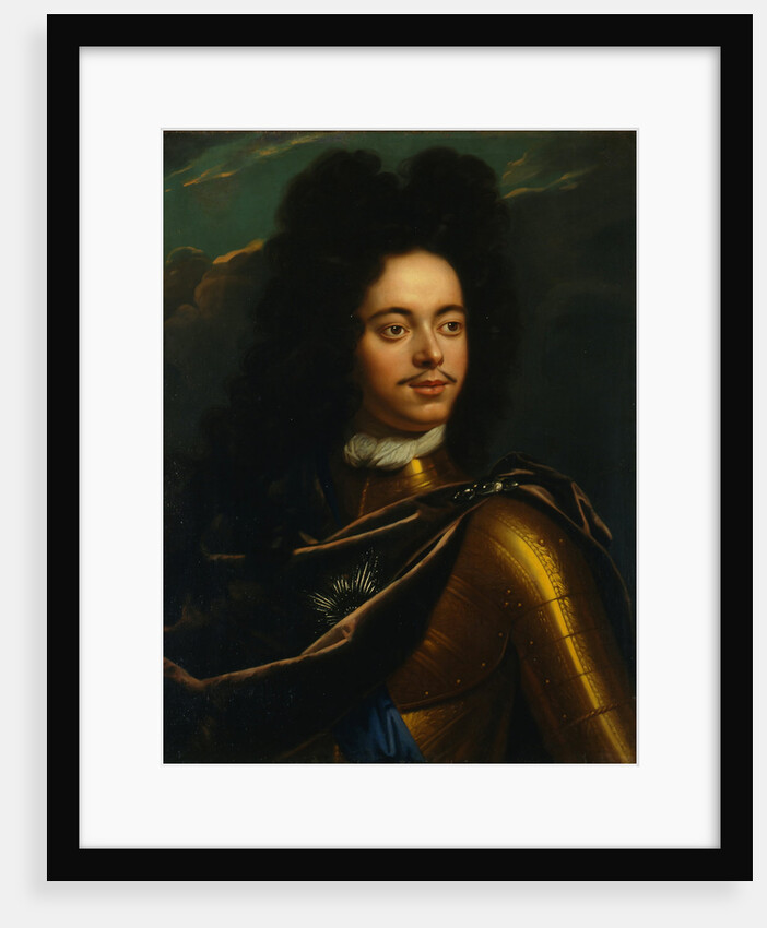 Portrait of Emperor Peter I the Great, Between 1703 and 1706 by Anonymous